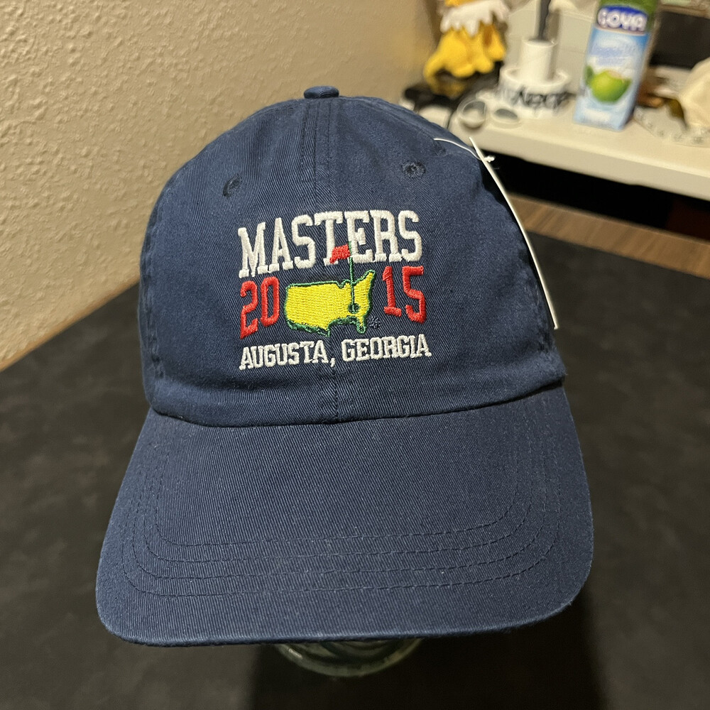 Masters Golf Hat Augusta National Club ANGC Pro Shop Edition Vintage Red Flag